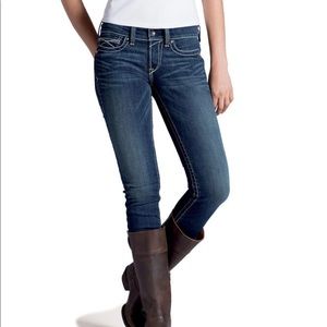 Ariat Mid Rise Whipstitch Skinny Jeans, size 27
